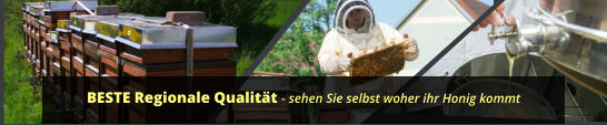 BESTE Regionale Qualität - sehen Sie selbst woher ihr Honig kommt