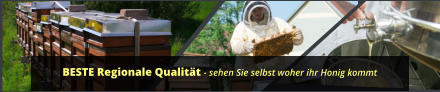 BESTE Regionale Qualität - sehen Sie selbst woher ihr Honig kommt